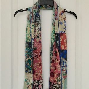 METROPOLITAN MUSEUM of ART Silk Scarf NWT